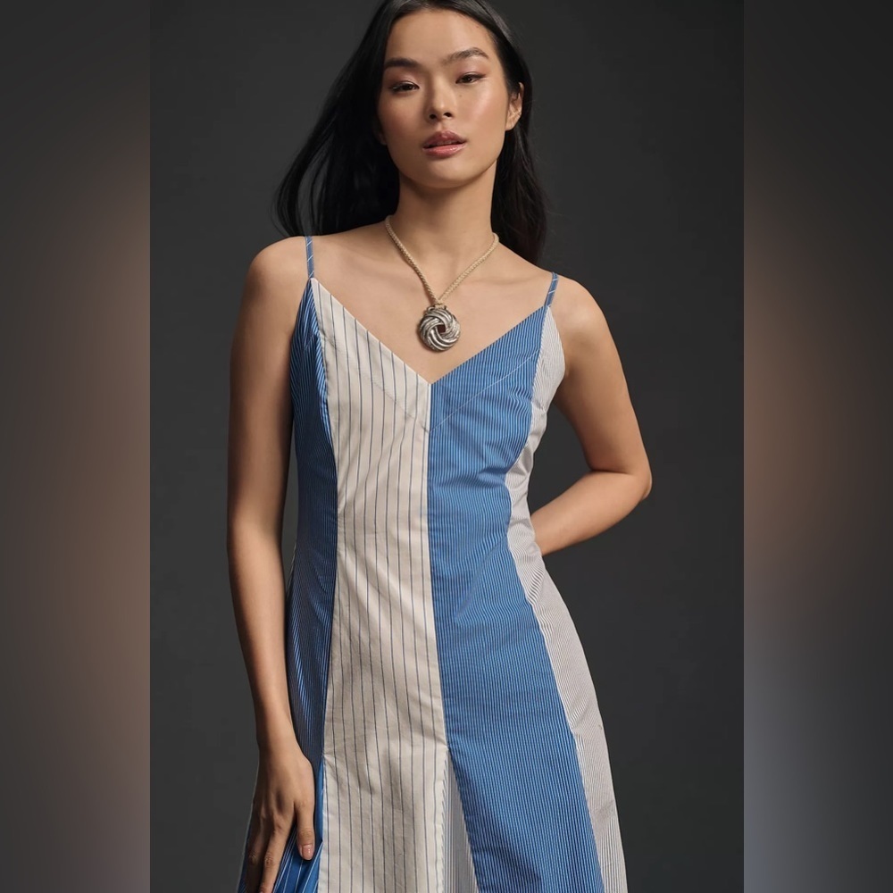 NWT Plenty by Tracy Reese V-Neck High-Low Dress - Picture 3 of 5
